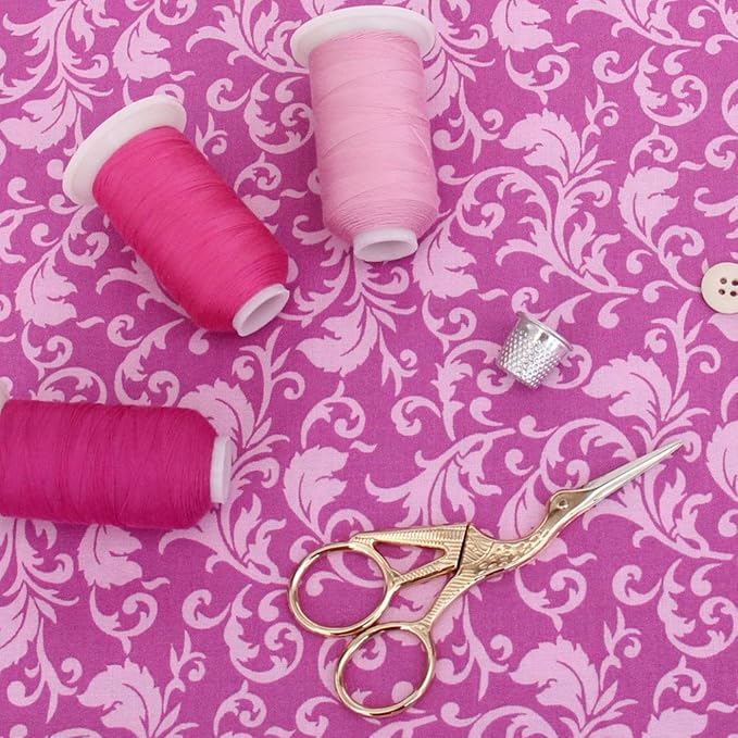 Threadart Polyester All-Purpose Sewing Thread - 600m - 50S/3 - Memphis Belle