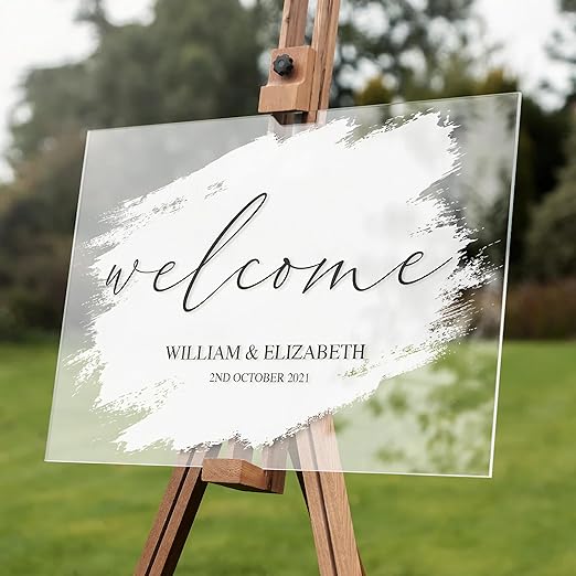 Clear Acrylic Sheet 18" x 24" x 1/8" Thick (3mm) Cast Plexiglass Panel Transparent Plastic Board for Craft, Display Projects, Wedding Sign, Laser Cutting, Engrave, Pack of 2