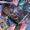 160 Sheets of Starry Sky Scrapbook Paper, journaling Scrapbook Supplies Craft Collage Paper Set, Junk Journal Bullet Journal Poster Room Decor for Card Making Decorative Gifts