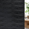 Haton Blackout Window Film, Black Out Sun Blocking Window Cover, Static Cling Frosted Privacy for Glass, Heat Control Darkening Room Coverings Shades Tint for Home Day Sleep, 17.5" x 78.7"