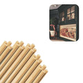 Birch Round Dowels (5/16" x 36", Pack of 25) | Variety of Diameters & Wood Species | Unfinished Wooden Dowel Rods for Crafts & DIY Home Projects | Curtain Rod, Macrame Supplies, Cake Pops, Flagpole