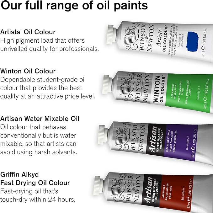 Winsor & Newton Winton Oil Color, 37ml (1.25-oz) Tube, Dioxazine Purple