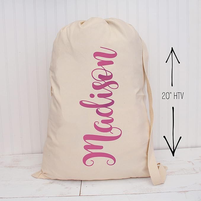 Threadart Metallic Pink Heat Transfer Vinyl Film | Custom Cut Roll 20" Wide by The Yard | Compatible with Venture Explore and Maker, Silhouette Cameo, & Large Format Cutters
