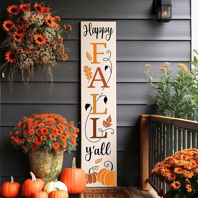 Fall Stencils for Painting on Wood Pumpkin Stencil Thanksgiving Stencils for Porch Wood Sign Door Hanger Decor