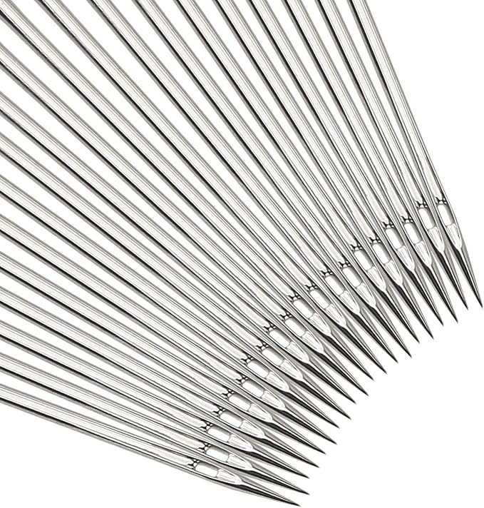 50 PCS Sewing Machine Needles for Brother, Sewing Needles Embroidery Machine Needles for Brother Sewing Machine (75/11-50 Pack)