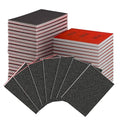 30-Pcs 3x4 Inch 320 Grit Sanding Sponge Set, Soft Foam Hand Sanding Blocks, Ultra-Fine Wet/Dry Sandpaper for Wood, Metal, Drywall, Furniture Polishing