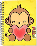 Animation Notebooks | A5 Size 6.5in x 8.75in | 160 pages | 80 Sheets Smooth, durable, and bleed-resistant 90lb lined inner pages | Interactive cover that brings your imagination to life | Creative Companion for journaling, notes, or crafting (The Curio...