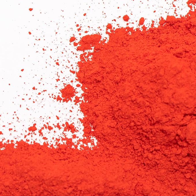 GOODTAKE Concrete Pigment Powder, Red Iron Oxide Cement Dye Color for Pastel Tile Paint, Mortar, Grout (Red, 12 oz)