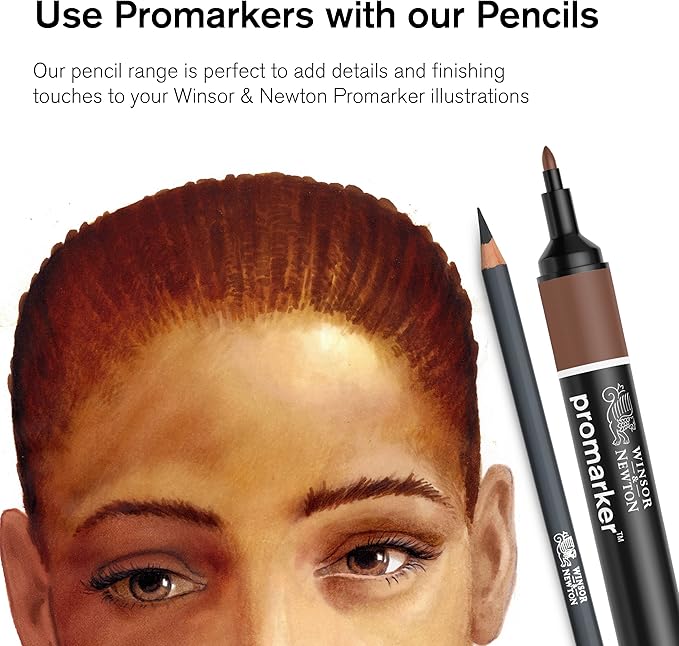 Winsor & Newton Studio Collection Artist Pencils, Sketching Pencils, Set of 6