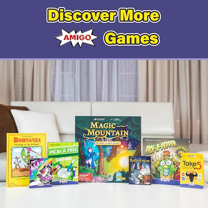 Jinx – Fast-Paced Dice and Card Collection Game for 2-4 Players – Roll, Collect & Score – Fun Family Game for Kids and Adults Ages 8+