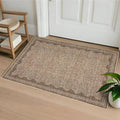 Scalloped Rug 2x3 Rugs for Entryway, Solid Coffee Rug Small Area Rug Non Slip Scalloped Bath Mat, Washable Rugs Door Mat Indoor Entrance,Soft Girls Nursery Dorm Carpet for Bedroom Kitchen
