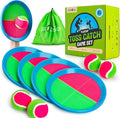 PlayZap Toss and Catch Ball Set Upgraded - Kids Baseball Toys Sturdy PVC for Family Games - Water-Resistant Great for Beach Pool Yard Outdoor - Gift for 3 4 5 6 7 8 9 10 11 12+ Years Old Boys Girls