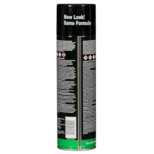 3M Hi-Strength 90 CA Spray Adhesive, Low VOC, Permanent, Bonds Laminate, Wood, Concrete, Metal, Plastic, Clear Glue, Net Wt 19 oz