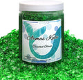 Crushed Glass for Resin Art - 3-6mm Dark Green, 1.5lb | Broken Glass Pieces for Crafts, Vase Filler & Fire Pit Media | Decorative Stones