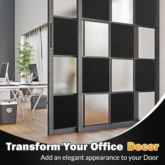 rabbitgoo Blackout Window Film, Sun Heat Blocking Privacy Cover for Glass, Removable Opaque Room Darkening Dark Black Out Window Covers Tint Shades for Home Day Sleep Light Blocker 29.5 x 157 Inches