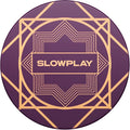 SLOWPLAY Nash Ceramic Poker Chips in Bulk, Casino Grade Ceramic 10-Gram Poker Chip for Texas Hold'em, 39mm Professional Chips Pack of 50 (Purple)