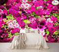 Rose Wall Mural Floral Photo Wallpaper Murals for Wall Decor for Living Room（Not Peel and Stick）