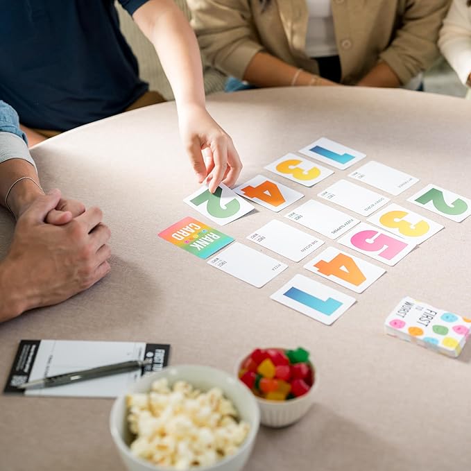 Party Game - The Card Game About How Your Friends and Family Rank Things for Kids, Teens, Adults, Families & Fun Parties with Polarizing Priorities