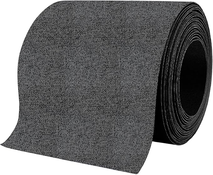 Denim Patches for Inside Jeans - Iron On Patches for Jeans - Jeans Patch for Repairing Pant Holes and Covering Imperfections, Large Size, 4 in. x 60 in.Black