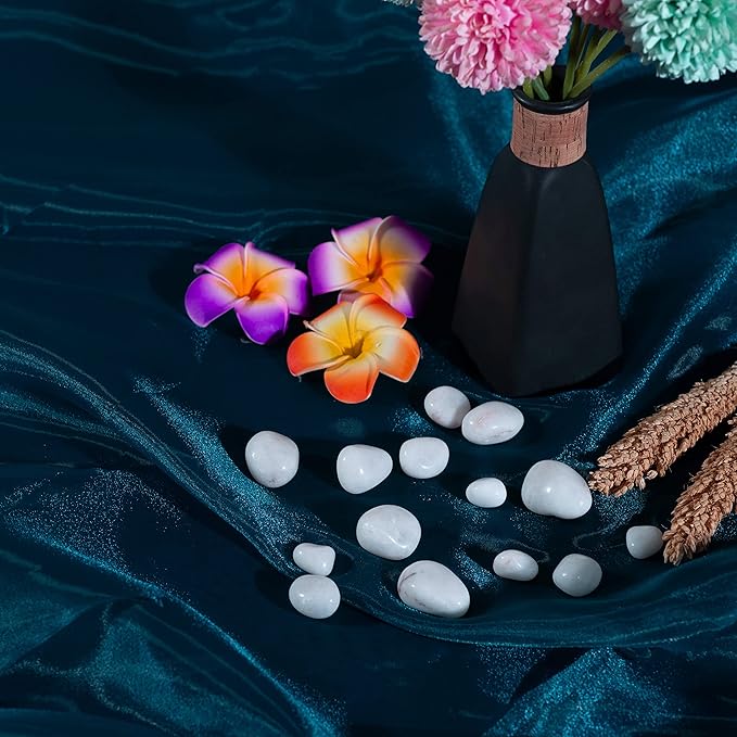 Fynite Sheer Organza Fabric | 1 Yard Long | 44" Wide | Bridal Solid Sheer Organza Bolt for Wedding Dress Fashion Craft Decorations - Dark Teal
