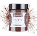 Mica Powder - 60g Mica Powder for Epoxy Resin - Pearl Pigment Powder Dye for Resin/Eye Shadow/Soap Making/Nails/Bath Bombs etc. (Coffee)