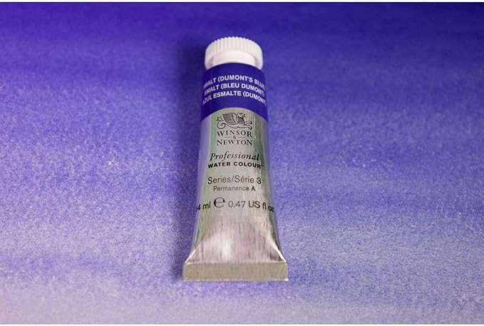 Winsor & Newton Professional Watercolor, 14ml (0.47-oz) Tube, Smalt