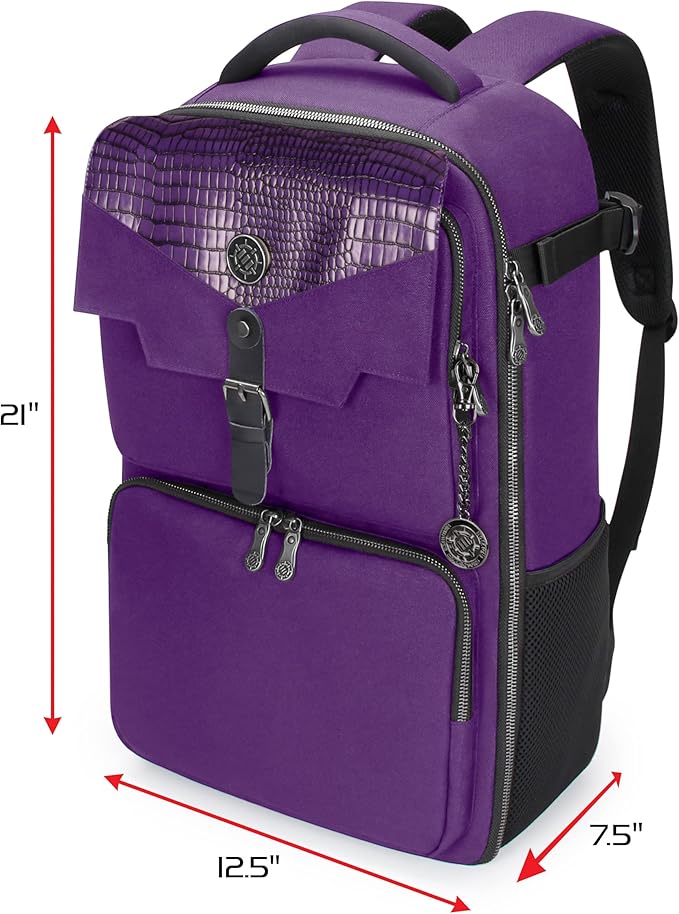 ENHANCE MTG Backpack TCG Card Storage - TCG Backpack for Deck Boxes, Sleeved Cards, Playmats, MTG Accessories