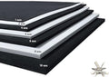 Shape Retention EVA Cosplay Foam 4mm (1mm-10mm) 14x39 inch Black or White High Density EVA Foam Sheets. Premium 85 kg/m3 Heat Shape Material for DIY Convention or Halloween Costumes by The Foamory
