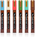 Chalk Ink Chisel Tip Wet Wipe Chalk Markers (Maui Surf, 6mm, 6 Pack)