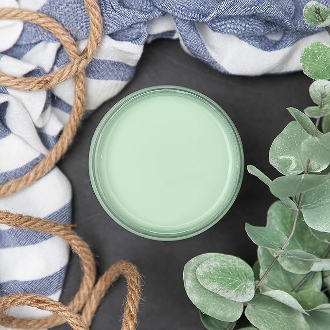Dixie Belle Paint Company Chalk Finish Furniture Paint - Mint Julep (8oz) - Matte Mint Green Chic Chalk Mineral DIY Furniture Paint