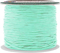 Mandala Crafts 0.5mm 109 Yards Aqua Cotton Waxed Cord for Jewelry Making Bracelet Cord Waxed String - Beading String Thread Jewelry Cords for Necklaces String