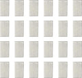 ImpressArt - Premium Metal Stamping Rectangle Blanks for Metal Stamping and Jewelry Making (24 Pack) (11/16" x 1 1/4" Rectangle w/Hole, Aluminum)