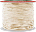 Mandala Crafts 1mm 109 Yards Cream Cotton Waxed Cord for Jewelry Making Bracelet Cord Waxed String - Beading String Thread Jewelry Cords for Necklaces String