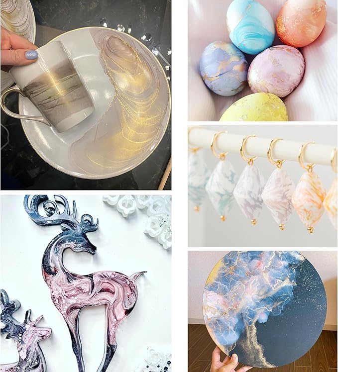 Alcohol Ink Set - 34 Color Variations - Set #21-4 Alcohol Inks x 0.51 fl oz (15 ml)