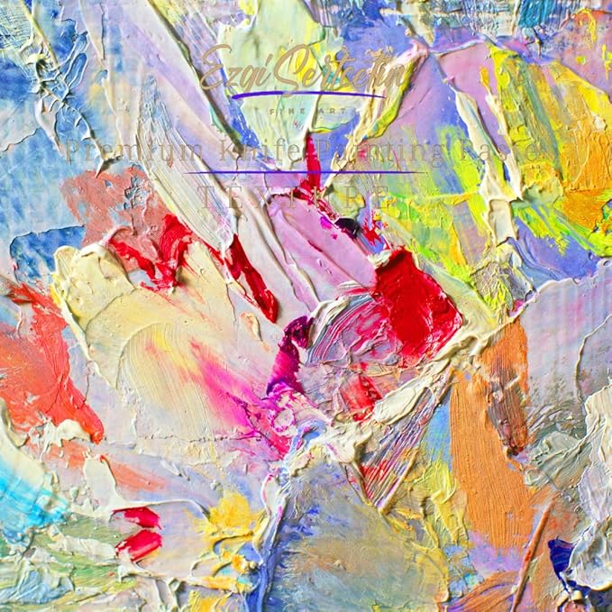 Premium Palette Knife Painting Paste|Texture Paste|Authentic Bright Colors|Ready to Use|Easy to Apply| 6oz (Pastel Mulberry)