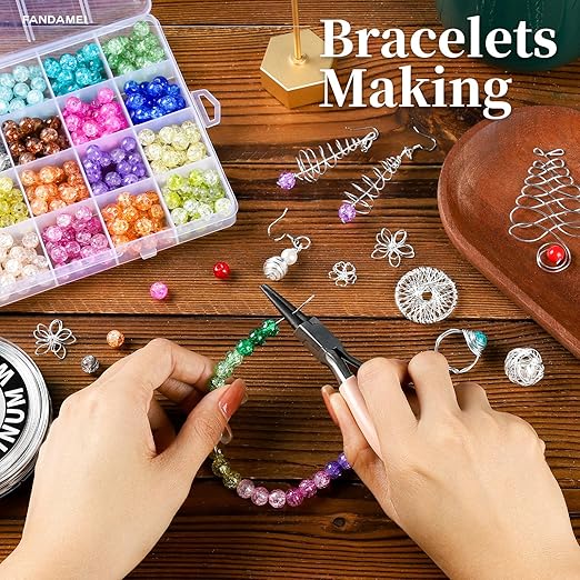 FANDAMEI Craft Wire 20 Gauge 98 Feet, Silver Wire for Jewelry Making, Aluminum Wire for Crafts, Sculpting, Beading. Metal Bendable for DIY, Christmas Floral Craft, Decoration, Jewelry Making