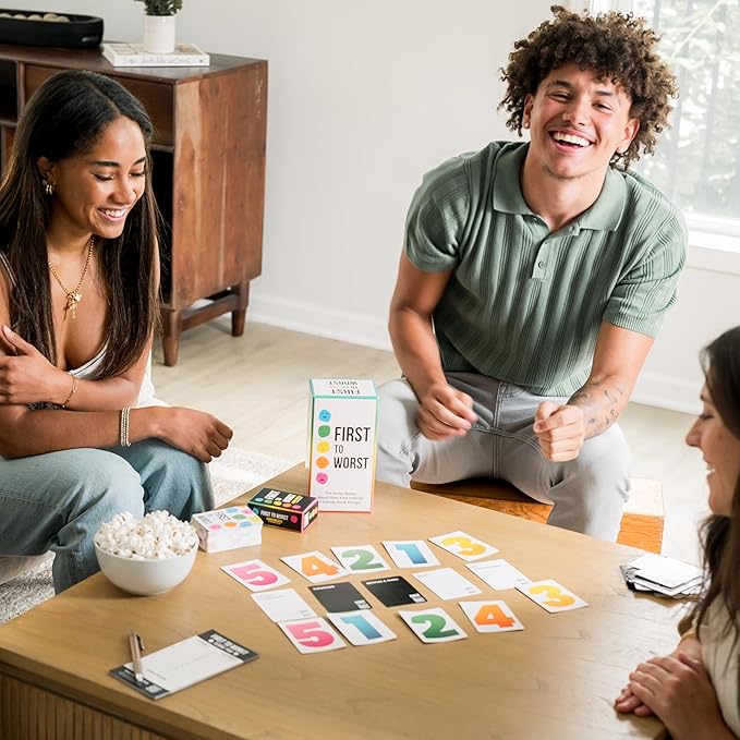 Party Game + After Dark Expansion Set - The Card Game About How Your Friends & Family Rank Things for Adult Friends, Groups & Fun Parties with Polarizing Priorities