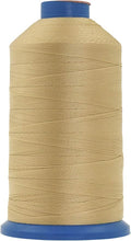 Mandala Crafts Bonded Nylon Thread Tan Heavy Duty Sewing Threads - 800 YDs Size 277 840D T270 Tex 270 Thread for Leather Jeans Weaving Outdoor Marine Upholstery Threads
