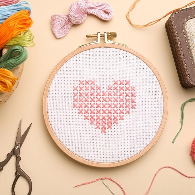MECCANIXITY 4Pcs Plastic Mesh Canvas Sheet 4 Count 36 cm/ 14.2" for Crochet Bag Making Cross Blank Canvas for Embroidery Needlepoint, Bag, Knit Crochet Mesh, White