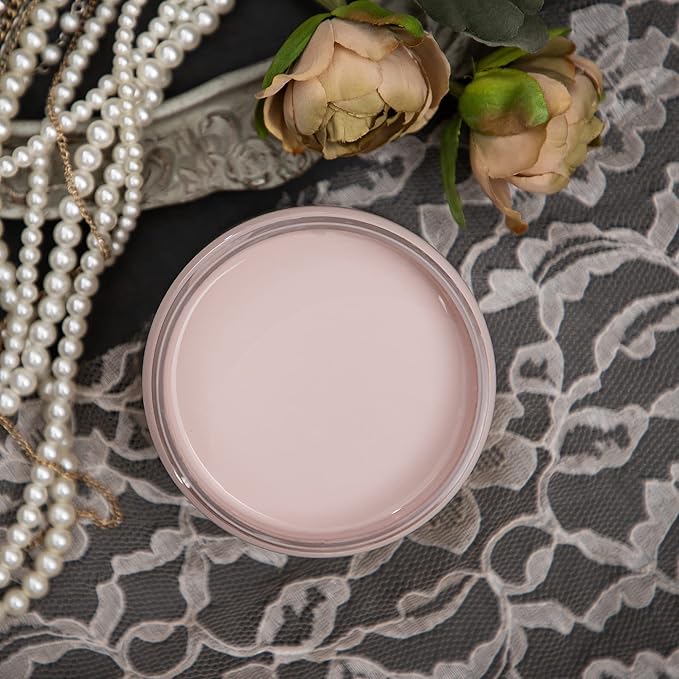 Dixie Belle Paint Company Chalk Finish Furniture Paint - Tea Rose (8 Fl Oz) - Matte Muted Mauve Chic Chalk Mineral DIY Furniture Paint