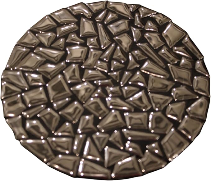 Ceramic Mosaic Tiles for Crafts & Art Projects 200 Grams Vibrant Colors Pieces Fit Together Like a Puzzle Endless Creative Ideas for Mosaic Art DIY Hobbies Small Sizes (Metallic Gold)