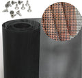 Stainless Steel Screen, 14 Mesh 304 Stainless Steel Security Screen, PVC Coated Heavy Duty 23inch x 10ft Wire Mesh Window Screen Hardware Cloth Sturdy Metal Mesh Door Security Screen Mesh