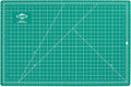 ALVIN GBM Self-Healing Cutting Mat 12 x 18 inch | Double-Sided Green/Black | 5-Layer Gridded Surface for Arts, Crafts and Sewing - Model GBM1218