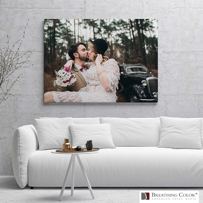 Premium Lyve Matte Canvas Sheets Professionals choice for Archival Inkjet for Use on Epson, Canon and HP printers. 13 inch x 19 inch 25 sheets