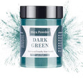 Mica Powder - 60g Mica Powder for Epoxy Resin - Pearl Pigment Powder Dye for Resin/Eye Shadow/Soap Making/Nails/Bath Bombs etc. (Dark Green)