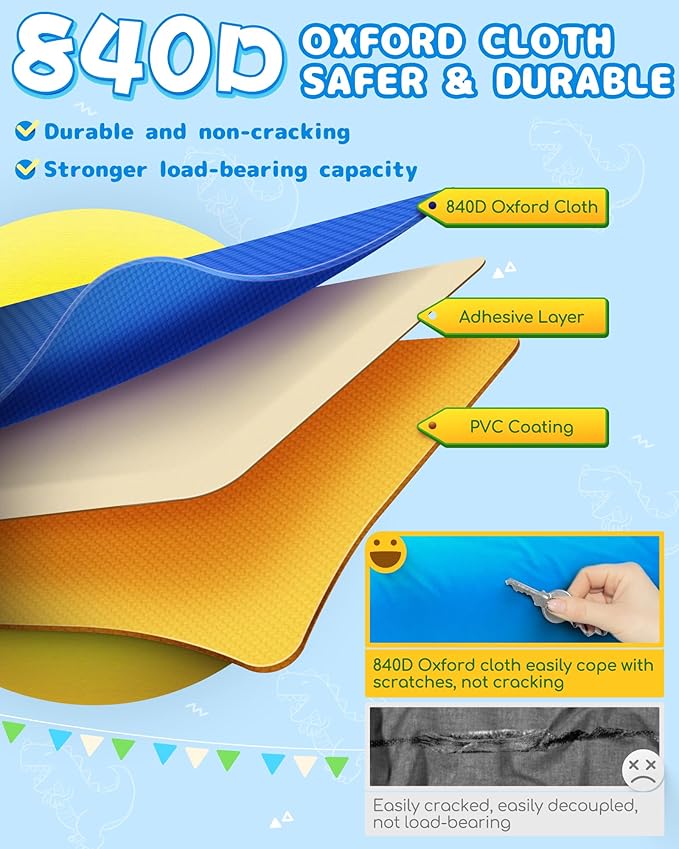 AirMyFun Bounce House for Kids 3-6, Premium Material Bounce House with Slide,Indoor Outdoor Inflatable Bounce House, Includes Blower – Bouncy Castle for Fun & Birthdays