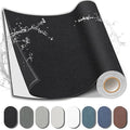 Fabric Repair Patch, 17X79 Inch Fabric Large Repair Tape, Self-Adhesive Patches for Furniture, Sofa, Car Interior, Shoes, Hand Bag, Clothing (Black, 17X79 Inch)