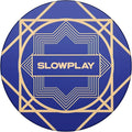 SLOWPLAY Nash Ceramic Poker Chips in Bulk, Casino Grade Ceramic 12-Gram Poker Chip for Texas Hold'em, 43mm Professional Chips Pack of 50 (Blue)
