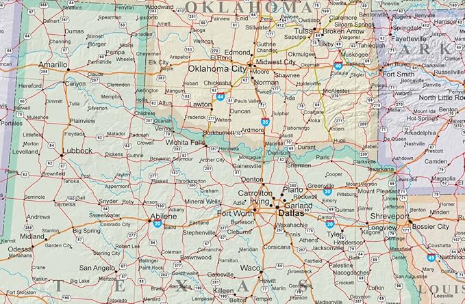 United States, USA US Executive Wall Map Poster Mural (48x70 Laminated)