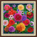 Findvoor Counted Cross Stitch Kits for Adults Full Range of Cross Stitching Embroidery Unprinted Pattern for Beginners, 11CT Needlepoint Kit Patterns Embroidery Kits-